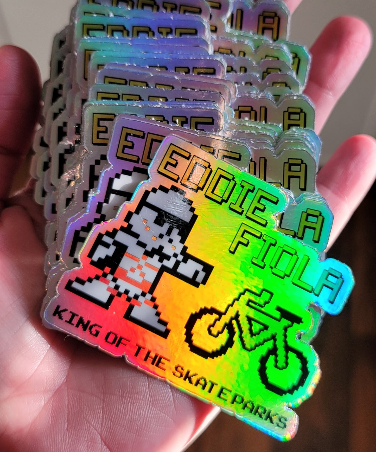 Storm Trooper - King of the Skateparks holographic Sticker
