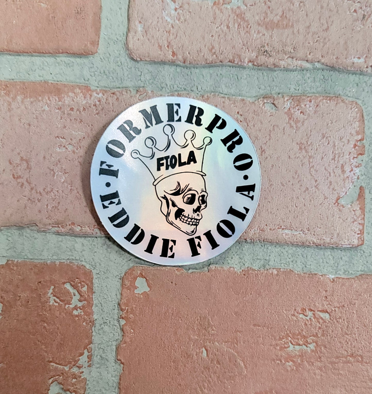 FormerPro Skull - Matte Holographic (Sticker)