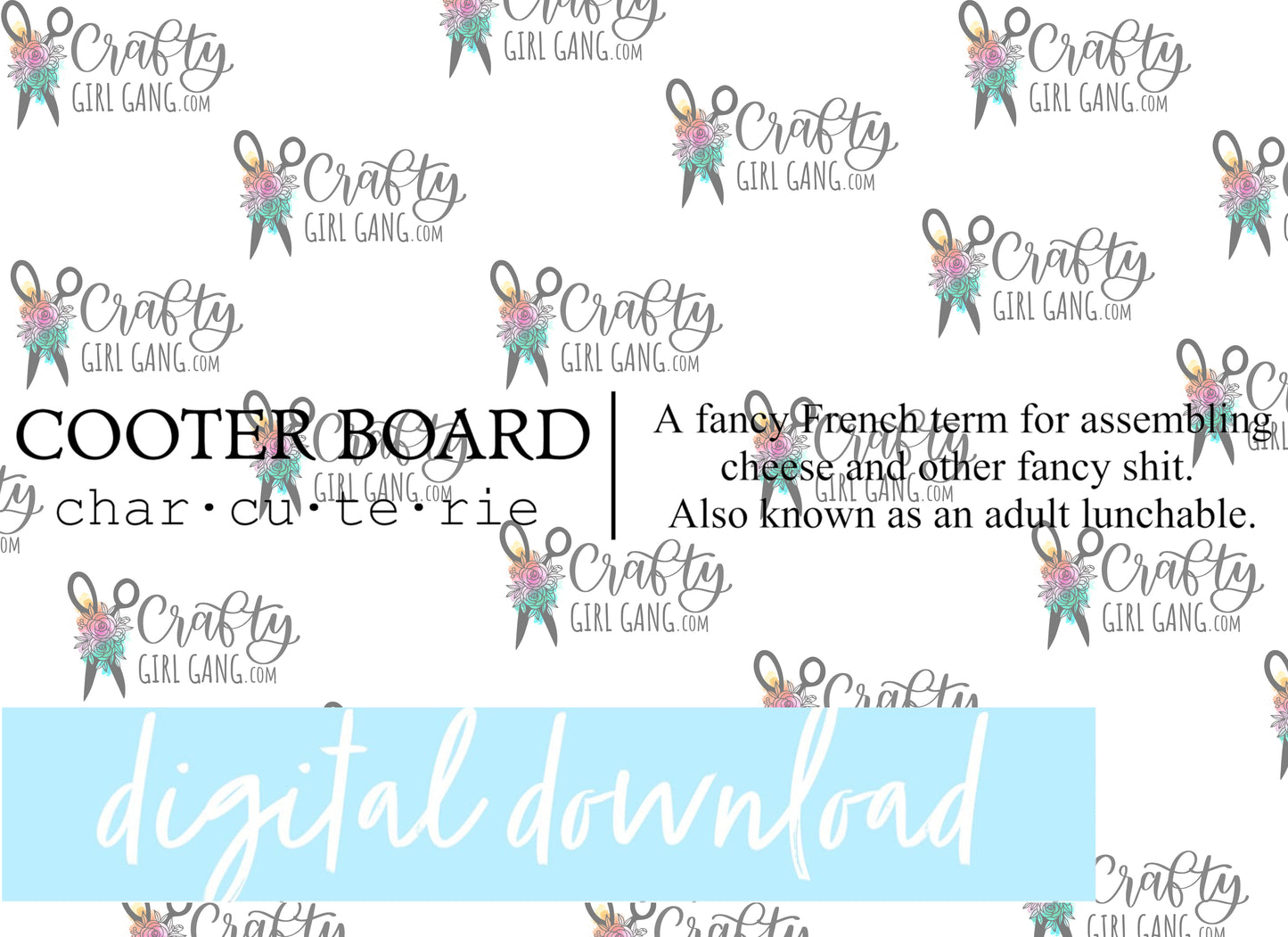 Cooter Board - Digital download