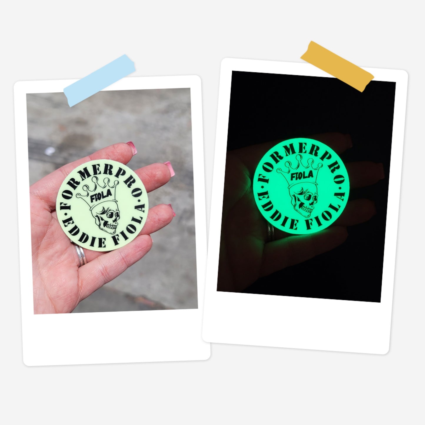 FormerPro Skull - Glow in the dark (Sticker)