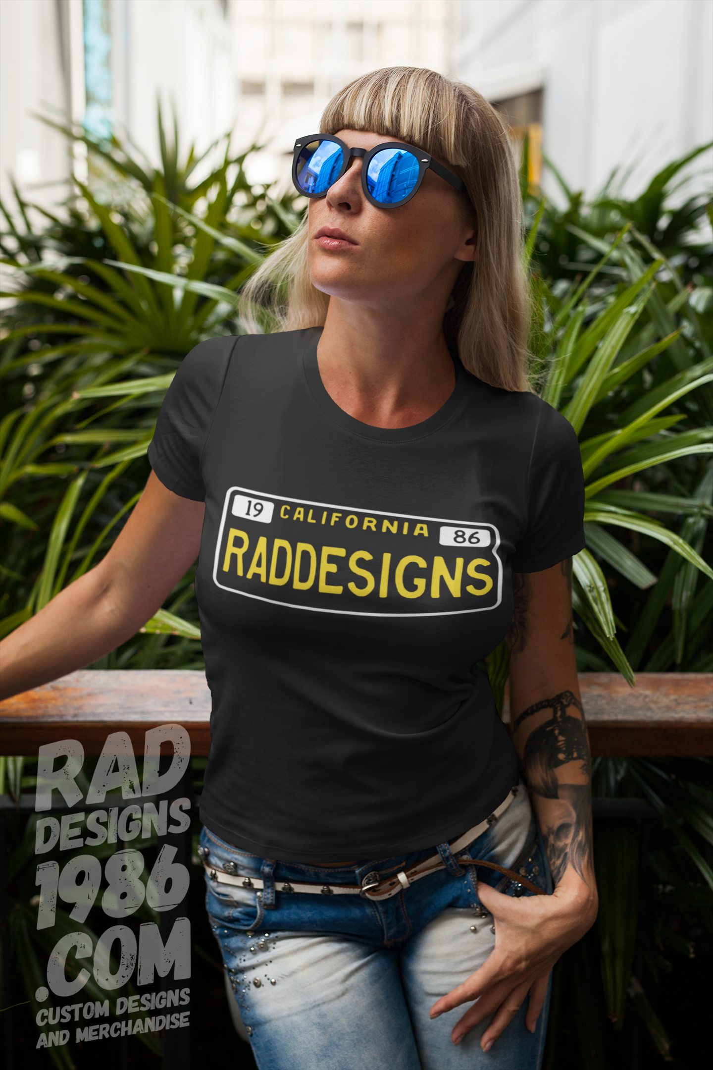 Rad Designs - California Classic Plate