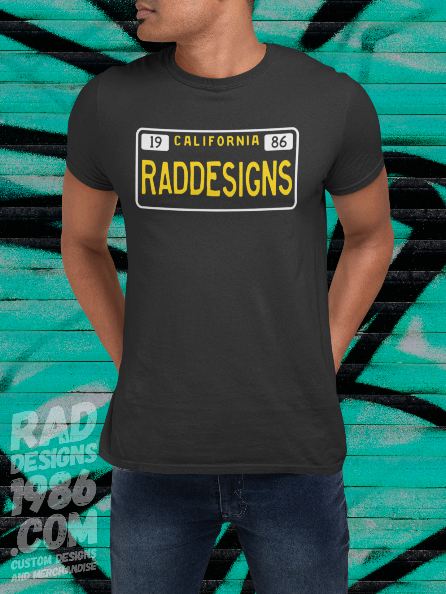 Rad Designs - California Classic Plate
