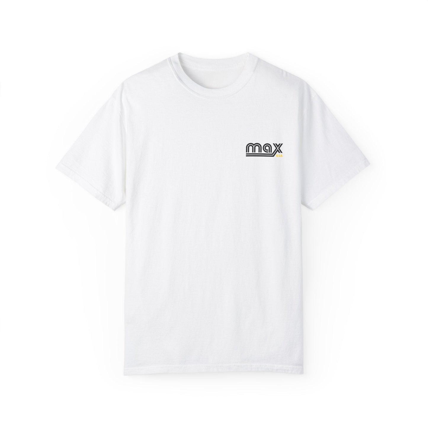 MAX Racing Factory T-Shirt | Black and Yellow Print