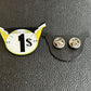 Eddy King 1$ - Metal Embossed Enamel Pin