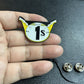 Eddy King 1$ - Metal Embossed Enamel Pin