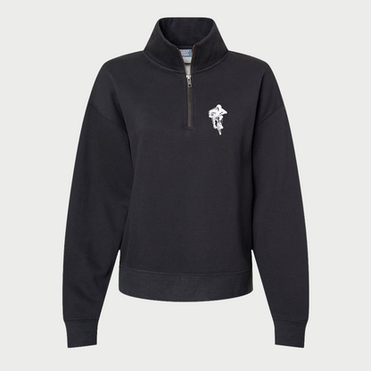 Supercross BMX | Quarter Zip Womens Sweatshirt