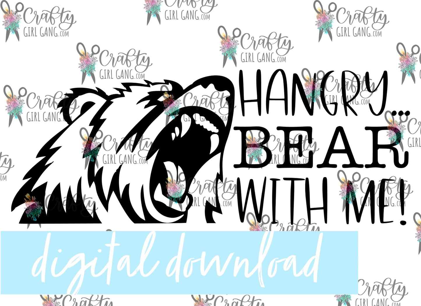 Hangry Bear Board - Digital download